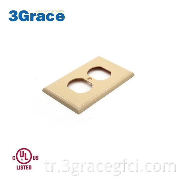 1 Gang Cover Plate For Conventional Receptacle3